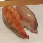 Sushi Takahashi - エビと鰆