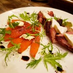 メリメロ ディ ピアット - スモークサーモンとベーコン