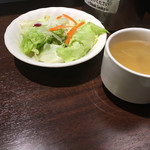 いきなりステーキ 浦和店 - ワイルドステーキ200g ランチ （サラダ、スープ）