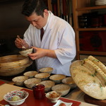 料理屋 植むら - カウンター向こう