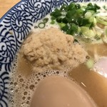 麺屋一燈 - ホタテのツミレ