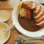 ブラウンオニオンカレーファクトリー - ・「ロースカツカレー(\1380)」