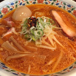 麺処 武壱 - 味玉辛味噌、メンマアップ