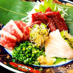 【熊本】 鮮馬紅肉刺身 (Horse sashimi)