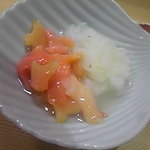 うおとみ - 舌切り酢（青柳）