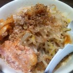 麺の坊 大須晴れ - ラーメン　￥７００　　無料トッピング全部多ス