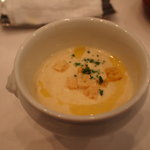 ブラッスリー ラルドワーズ - サツマイモとココナッツのクリームスープ