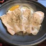ゆう膳 - 満喫御膳の陶板焼き