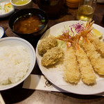 丸五 - 定食セット 450円