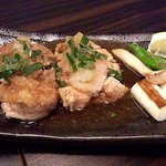 ステーキ・鉄板焼 裕 - 地鶏のおろしポン酢