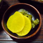 とんかつ・しい名 - お新香