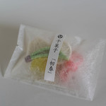 和三盆 恵菓 - 寒具（ひぐわし）、"初春（はつはる）"