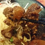 河内の中華そば 醤 - トロ軟骨チャーシュー(油そば専用)