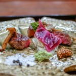 滋味 康月 - ☆近江牛のミスジ