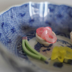 和三盆 恵菓 - 寒具（ひぐわし）、"初春（はつはる）"