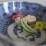 和三盆 恵菓 - 寒具（ひぐわし）、"初春（はつはる）"