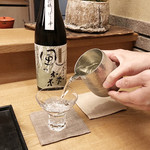 白 - 風の森  秋津穂 純米大吟醸1合1200円('18.12月中旬)