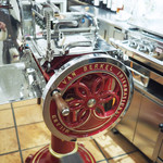 ペレグリーノ - いまだ全世界に１７台しか出荷されていないイタリアＢｅｒｋｅｌ社製の最高級のフライホイール式生ハムスライサー