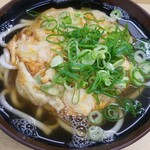 天六うどん - かき揚げうどん350円