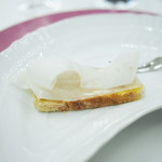 ペレグリーノ - 背脂の生ハム（ラルド・ディ・コロンナータ）にフォカッチャ