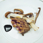 ペレグリーノ - 新潟三条で網獲りで獲られた野生の青首鴨のむね肉のロースト