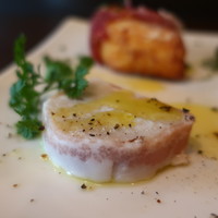イル ビッライオ - スモークした里芋とパンチェッタのテリーヌ