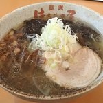 麺武 はちまき屋 - しお(薄め少なめ)+キクラゲ多め；今日のスープは"端整の極み！"ﾃﾞｽ(o^-')b @2018/12/29