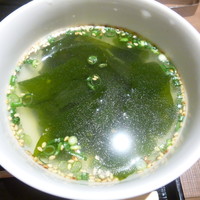 焼肉　福々 - ワカメスープ