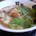 ra-mentoubei - 梅白醤油ラーメン