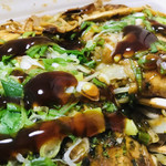 やま乃屋 - ☆アップ。マヨネーズをかけない方がうまい！そんなお好み焼きに、初めて出逢いました♪