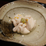 東麻布 天本 - 羅臼無洗白子の酒煮