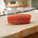 東麻布 天本 - 大間まぐろ中トロ