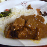 ライスに掛けたところ