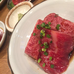 Yakiniku Tatsuya - 肉三種盛りハーフ