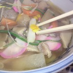 ふる里うどん  - スルッと溶け込むように柚子香る