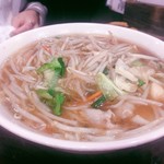 そば処 つる岡 - サンマーメン