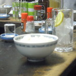 庚申酒場 - 持ち込みライス