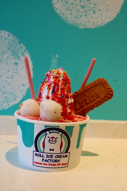 ロールアイスクリームファクトリー 道頓堀店 Roll Ice Cream Factory 大阪難波 アイスクリーム 食べログ
