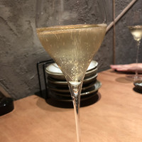 北新地はらみ別邸 - シャンパン乾杯(≧▽≦)
