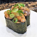 がってん寿司 - 納豆。