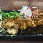 釜めし むつみ - 美桜鶏の黒胡椒焼き