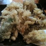 海鮮道楽たち花 - まいたけ天ぷら