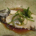 釉月 - たら白子ポン酢（1,400円）