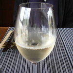 Le さんざ・ぷりゅ - 相方の白ワイン　ハーフボトルで