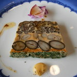 豆のテリーヌ　小豆、パンダ豆、人参、紫大根・・・