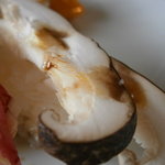 Le さんざ・ぷりゅ - 野菜のお寿司　原木椎茸　アップ　しゃきしゃき