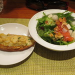 ビキニ ピカール - ピンチョスとサラダ