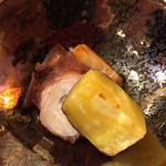 くりや - シルクスイート、蛸の柔らか煮、銀鱈の西京焼き