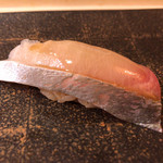 くりや - 10日間熟成した鹿児島の縞鯵