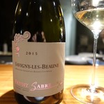 TACUBO - ファニー サーブル サヴィニー レ ボーヌ ブラン 2015